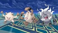 Mankey's evolutionary family in Pokemon GO (Image via Niantic)